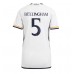 Real Madrid Jude Bellingham #5 Kopio Koti Pelipaita Naisten 2023-24 Lyhyet Hihat